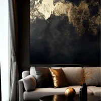 اجراتابلو لاکچری با ورق طلا