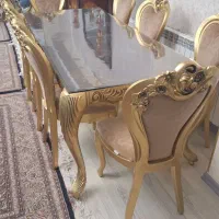 میز ناهار خوری هشت نفره|میز و صندلی غذاخوری|تبریز, |دیوار