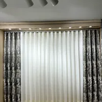 کتان شاین ضخیم بدون نیاز به استری چکی بدون پیش|پرده، رانر، رومیزی|مشهد, دانشجو|دیوار