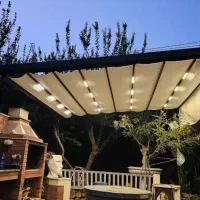 سقف متحرک پارچه ای پلی کربنات استخر ، پارکینگ،حیاط|مصالح و تجهیزات ساختمان|تهران, شهرک دریا|دیوار