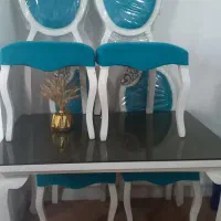 میز نهار  خوری  ۴ نفره|میز و صندلی غذاخوری|میناب, |دیوار