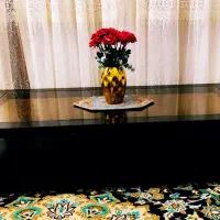 میز جلومبلی بزرگ ،میز تلویزیون به همراه تلویزیون