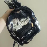 کیف کوله پشتی دخترانه زنانه پولکی