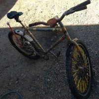 دوچرخه 26اساک با گوشی وکال 01 معامله با گوشی