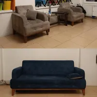 مبل ۵ نفره شیک + دو میز پذیرایی مناسب خانه و دفتر|مبلمان خانگی و میز عسلی|تهران, میدان ولیعصر|دیوار