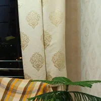 شال پرده تمیز و در حد نو|پرده، رانر، رومیزی|تبریز, |دیوار