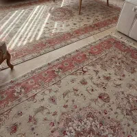 یک جفت فرش دستباف تبریز