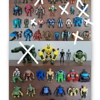 اکشن فیگورهای اورجینال ، توپور و تو خالی بن تن