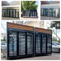 یخچال ایستاده ویترینی