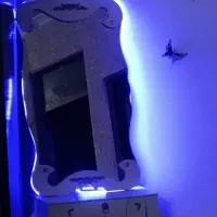 آینه شمعدان سفید طلایی|آینه|سبزوار, اسلام آباد|دیوار