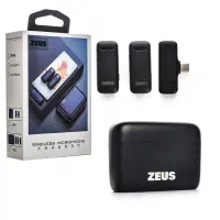 دوربین میکروفون یقه ای بیسیم دوکاربره مدلzeus|صوتی و تصویری|مشهد, وکیل‌آباد|دیوار