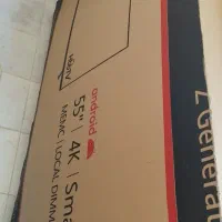 کارتون تلویزیون ۵۵ اینچ Daewoo و اسپیکر مکسیدر