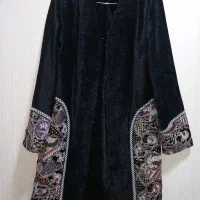 مانتومجلسی سوزن دوزی وجواهردوزی شده