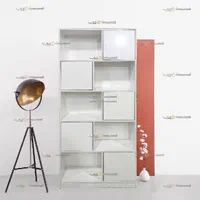 کتابخانه قفسه جاکتابی دربدار مدل LM5