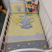 تخت خواب کودک کاملا سالمه دو کشو زیر تخت