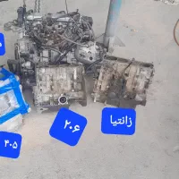 نیم موتور زانتیا گیچ وسط با سرسیلندر ۴۰۵ دوهزار