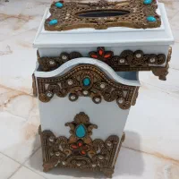 سطل و جا دستمالی