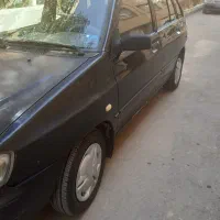 پراید ۱۱۱ مشکی ۹۱ هیدرولیک دار شاسی پلمپ