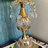 آباژور کریستال کاملا نو طرح چک|چراغ خواب و آباژور|تهران, دهکده المپیک|دیوار