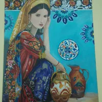 تابلو نقاشی رنگ روغن کار دست|تابلو، نقاشی، عکس|مشهد, ده دی|دیوار