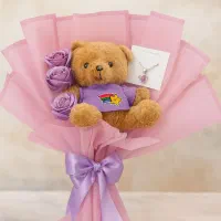 اکسسوری باکس هدیه دسته گل عروسکی|گل مصنوعی|یزد, |دیوار