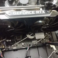 گرافیک RTX 2060 سوپر palit|قطعات و لوازم جانبی رایانه|قم, صفائیه|دیوار