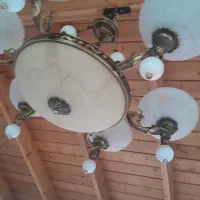 فروش فوری لوستر شش شاخه|لوستر و چراغ آویز|سلمان‌شهر, |دیوار