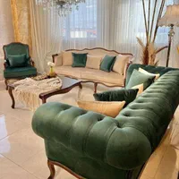 مبل چستر اصل کار لمسه دست پف دار|مبلمان خانگی و میز عسلی|رشت, جانبازان|دیوار