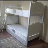 دو طبقه فلزی چوبی فلزی و تمام ام دی اف|تخت و صندلی بچه|تهران, نعمت‌آباد|دیوار