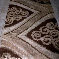 گلیم فانتزی گل برجسته