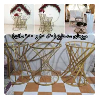 صندلی میز جایگاه میز تزیینی وارمر میز شام دکور|میز و صندلی غذاخوری|اصفهان, پرتمان|دیوار