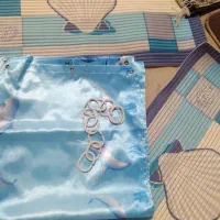 پادری .پرده ی پانچ حمام . قفسه حمام|لوازم حمام|شاهین‌شهر, اقبال لاهوری|دیوار