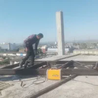 نصاب ایرانیت حلب جوشکاری چوب ریزی