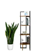 کتابخانه چوب و فلز