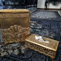 سطل و دستمال کاغذی