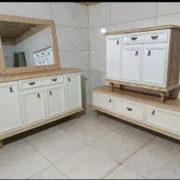 آینه کنسول ماداگاسکار.کنسول آینه ماداگاسکار|بوفه، ویترین، کنسول|خرم‌آباد, |دیوار