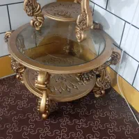 مبلمان سلطنتی چوب راش اصل|مبلمان خانگی و میز عسلی|باغ ملک, |دیوار