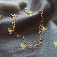 دستبند استیل رنگ طلایی