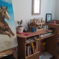 میز تحریر و کامپیوتر