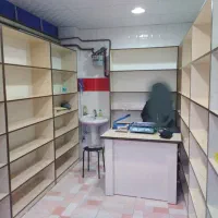 قفسه چوب ملامین 9 عدد با میز زیرقیمت