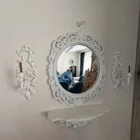 آینه و شمعدان جنس پلی استر