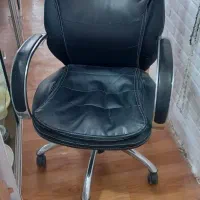 صندلی مدیریتی چرخ دار دو عدد