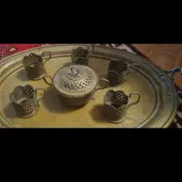 سینی عتیقه جنس برنج