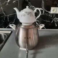 کتری رو گازی با قوری