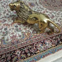 مجسمه شیر برنزی سنگین وزن