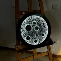 انواع تابلو مدرن و تابلو ماه|تابلو، نقاشی، عکس|تبریز, |دیوار