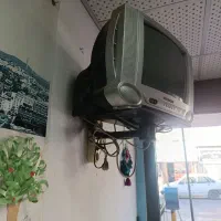 تلویزیون 14 با پایه دیوارکوب|تلویزیون و پروژکتور|مینودشت, |دیوار