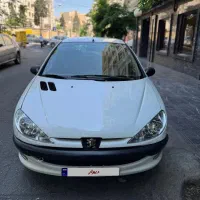 پژو ‌۲۰۶ مدل آخر ۸۹ در حد نو کم کارکرد