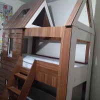 تخت ام دی اف با تشک