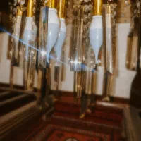 لوستر مربعی|لوستر و چراغ آویز|تهران, استخر|دیوار